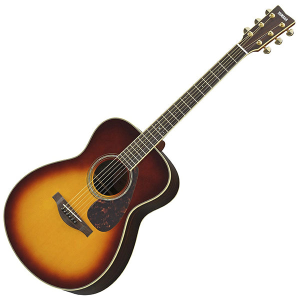 Yamaha LS6 ARE 41" Concert Solid Spruce Acoustic Electric Guitar With Pickup Sunburst (LS 6)