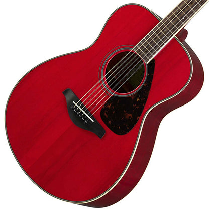 Yamaha FS820 40'' Concert Solid Spruce Mahogany Acoustic Guitar Red Ruby (FS 820)