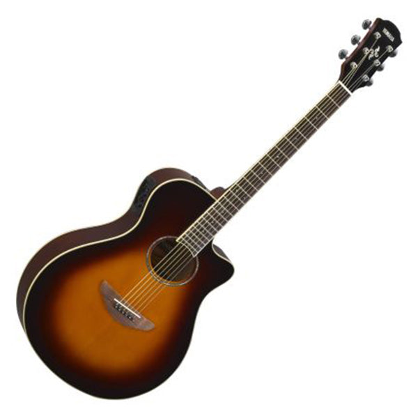 Yamaha APX600 40" Thin Line Spruce Top Acoustic Electric Guitar With Pickup - Violin Sunburst (APX 600)