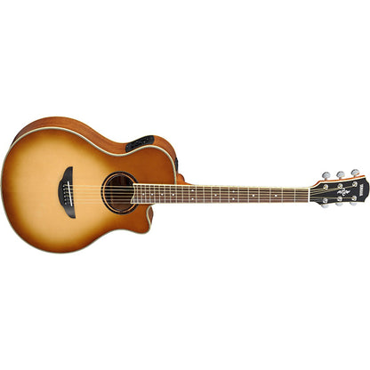 Yamaha APX700II 41" Solid Spruce Top Acoustic Electric Guitar With Pickup Sand Burst (APX700)