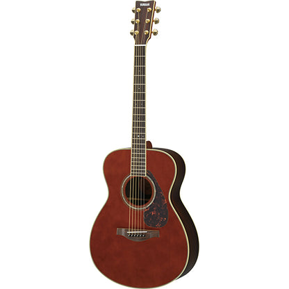 Yamaha LS6 ARE 41" Concert Solid Spruce Acoustic Electric Guitar With Pickup Dark Tinted (LS 6)