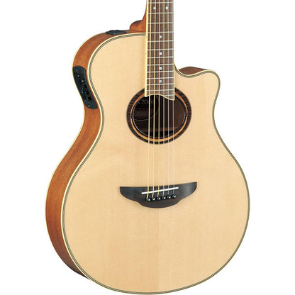 Yamaha APX700II 41" Solid Spruce Top Acoustic Electric Guitar With Pickup Natural (APX700)