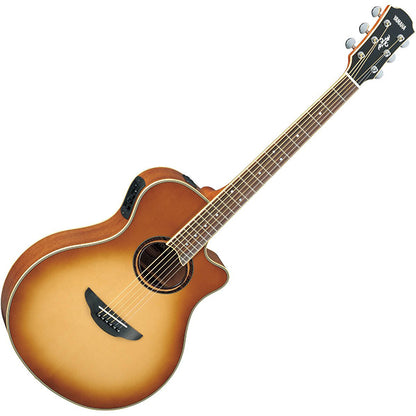 Yamaha APX700II 41" Solid Spruce Top Acoustic Electric Guitar With Pickup Sand Burst (APX700)