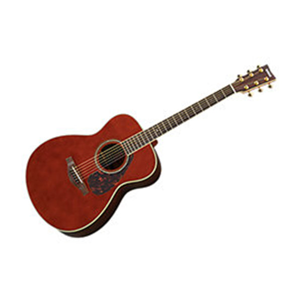 Yamaha LS6 ARE 41" Concert Solid Spruce Acoustic Electric Guitar With Pickup Dark Tinted (LS 6)