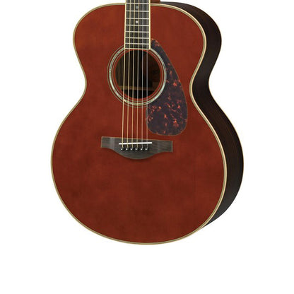 Yamaha LS6 ARE 41" Concert Solid Spruce Acoustic Electric Guitar With Pickup Dark Tinted (LS 6)