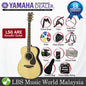 Yamaha LS6 ARE 41" Concert Solid Spruce Acoustic Electric Guitar With Pickup Natural (LS 6)