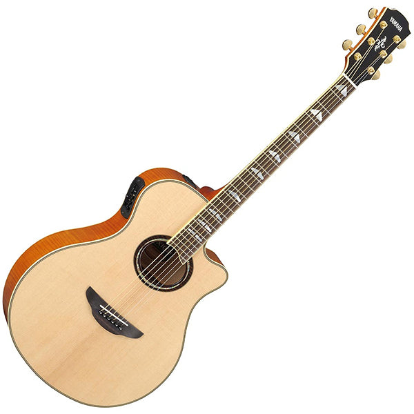 Yamaha APX1000 41" Solid Spruce Top Acoustic Electric Guitar With Pickup Natural (APX 1000)