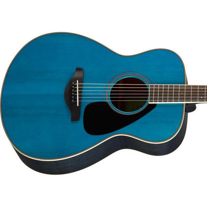 Yamaha FS820 40'' Concert Solid Spruce Mahogany Acoustic Guitar Turquoise (FS 820)