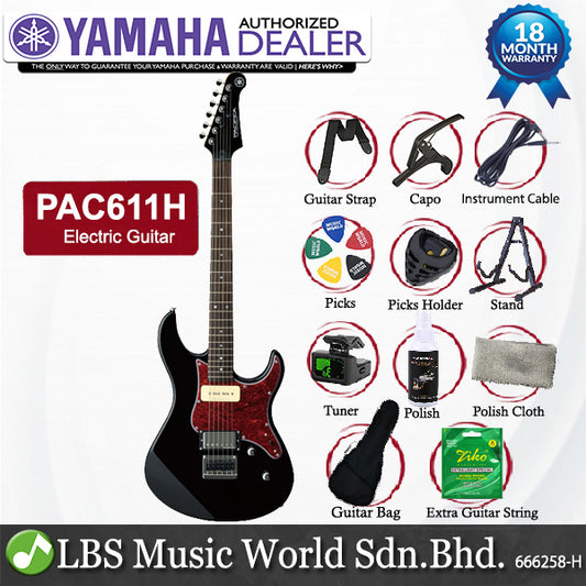 Yamaha PAC611H Alder Maple Rosewood Seymour Duncan Electric Guitar (PAC611 PAC 611H)