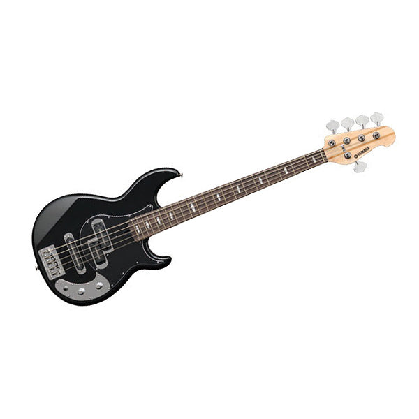 Yamaha BB1025X 5 String Alder 3P SS Pickup Electric Bass Guitar - Black (BB 1025X)