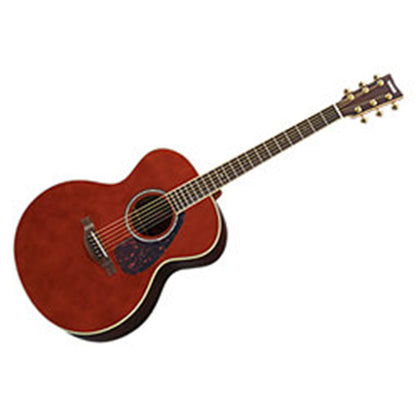 Yamaha LJ6 ARE 41'' Medium Jumbo Solid Spruce Acoustic Electric Guitar With Pickup Dark Tinted (LJ 6)