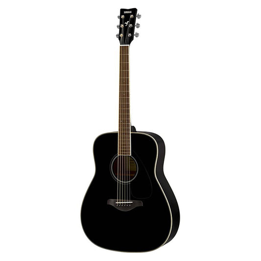Yamaha FG820 41" Dreadnought Solid Spruce Top Acoustic Guitar Black (FG 820)