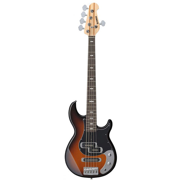 Yamaha BB1025X 5 String Electric Bass Guitar - Tobacco Brown