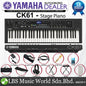 Yamaha CK61 61 Keys Lightweight Stage Piano with FSB Keyboard and Built in Speaker (CK 61)