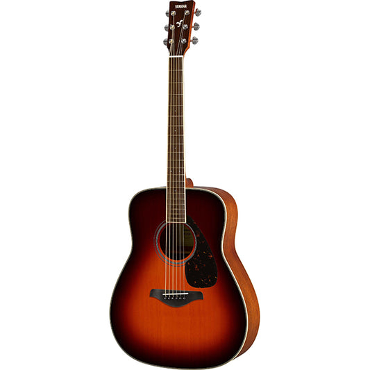 Yamaha FG820 41" Dreadnought Solid Spruce Top Acoustic Guitar Brown Sunburst (FG 820)