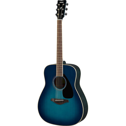 Yamaha FG820 41" Dreadnought Solid Spruce Top Acoustic Guitar Sunset Blue (FG 820)