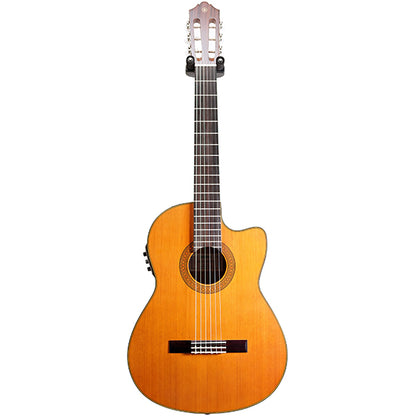 Yamaha CGX122MCC Classical Guitar With Pickup Solid Top Natural (CGX122 MCC CGX 122MCC)