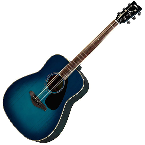 Yamaha FG820 41" Dreadnought Solid Spruce Top Acoustic Guitar Sunset Blue (FG 820)