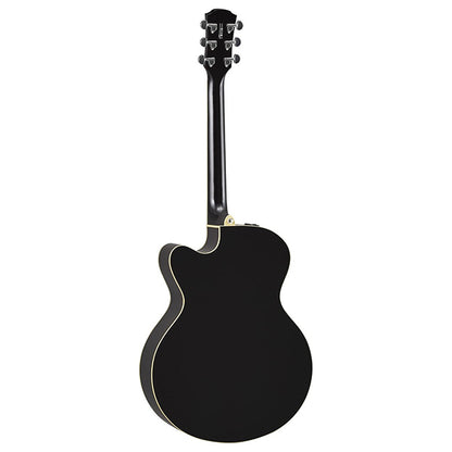 Yamaha CPX600 42" Medium Jumbo Spruce Top Acoustic Electric Guitar With Pickup - Black (CPX 600)