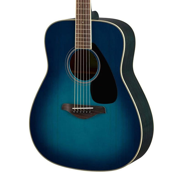 Yamaha FG820 41" Dreadnought Solid Spruce Top Acoustic Guitar Sunset Blue (FG 820)