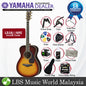 Yamaha LS16 ARE 41'' Concert Solid Spruce Acoustic Electric Guitar With Pickup Sunburst (LS 16)