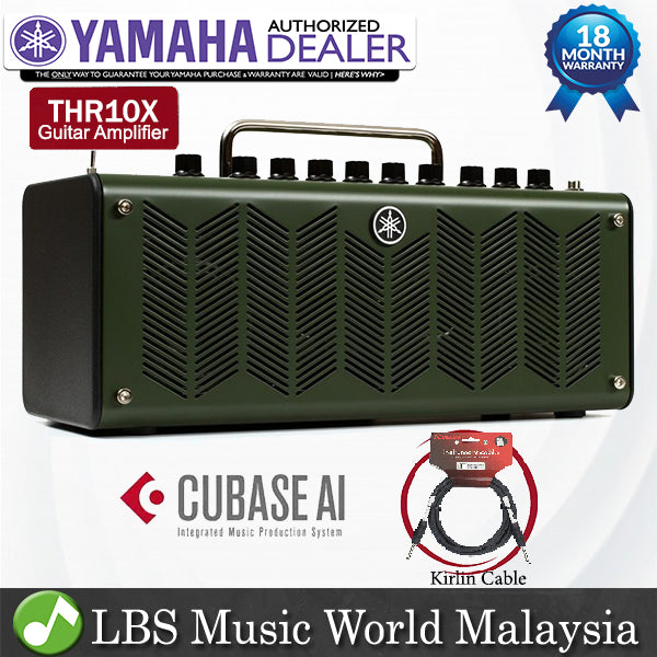 Yamaha THR10 X 10 Watt 2x3" Hi Gain Stereo Guitar Combo Amplifier Amp (THR10X THR 10X)