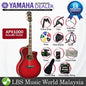 Yamaha APX1000 41" Solid Spruce Top Acoustic Electric Guitar With Pickup Crimson Red Burst (APX 1000)