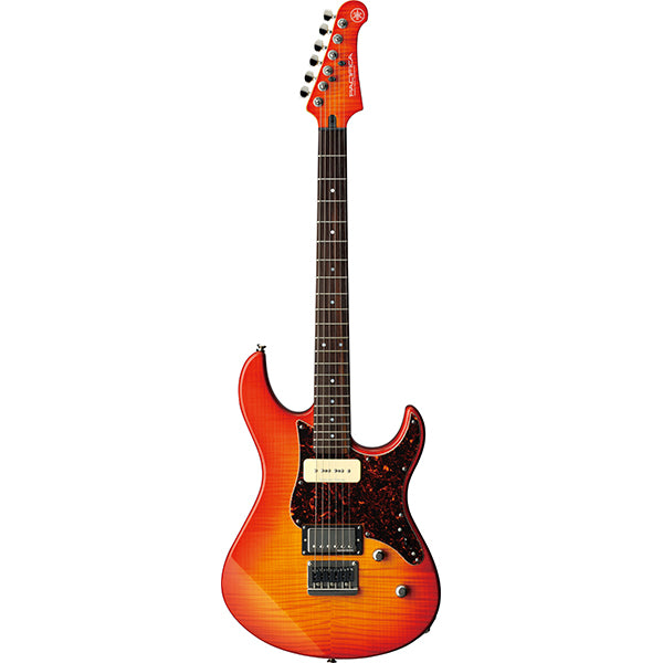 Yamaha PAC611HFM Alder Maple Duncan Electric Guitar Light Amber Burst (PAC611 PAC 611HFM)