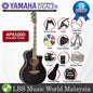Yamaha APX1000 41" Solid Spruce Top Acoustic Electric Guitar With Pickup Mocha Black (APX 1000)