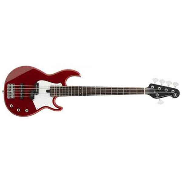 Yamaha BB235 5 String Alder SS Pickup Electric Bass Guitar Raspberry Red (BB 235)