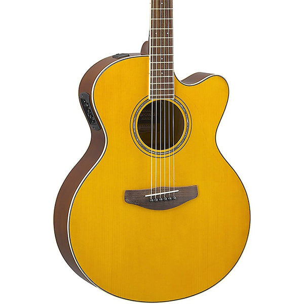 Yamaha CPX600 42" Medium Jumbo Spruce Top Acoustic Electric Guitar With Pickup Vintage Tint (CPX 600)