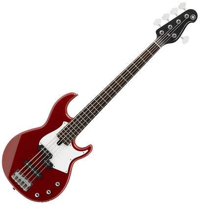 Yamaha BB235 5 String Alder SS Pickup Electric Bass Guitar Raspberry Red (BB 235)
