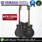 Yamaha APX1200II 41" Solid Spruce Top Acoustic Electric Guitar With Case Black (APX1200)