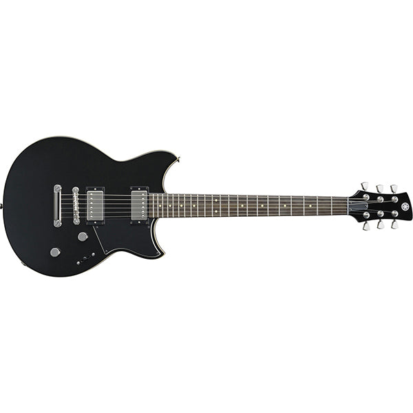 Yamaha RS420 Nato Vintage Output Humbucker Solidbody Electric Guitar Black Steel (RS 420)