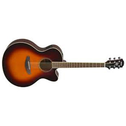 Yamaha CPX600 42" Medium Jumbo Spruce Top Acoustic Electric Guitar With Pickup Violin Sunburst (CPX 600)
