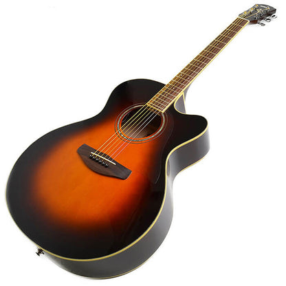 Yamaha CPX600 42" Medium Jumbo Spruce Top Acoustic Electric Guitar With Pickup Violin Sunburst (CPX 600)