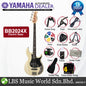 Yamaha BB2024X 4 String Alder 3P Alnico V Electric Bass Guitar - Vintage White (BB 2024X)