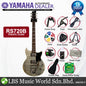 Yamaha RS720B Flame Maple Top HH Pickup Electric Guitar Ash Gray with Gig Bag (RS 720B)