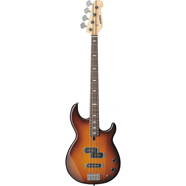 Yamaha BB424 4 String Maple SS Pickup Electric Bass Guitar - Tobacco Brown Sunburst (BB 424)