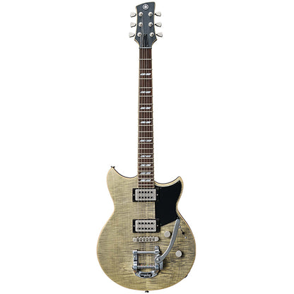 Yamaha RS720B Flame Maple Top HH Pickup Electric Guitar Ash Gray with Gig Bag (RS 720B)