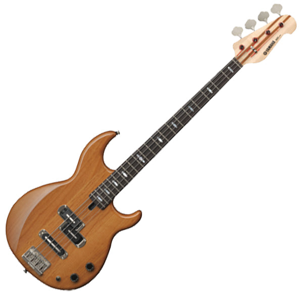 Yamaha BB2024 4 String Alder 3P Alnico V Electric Bass Guitar Natural (BB 2024)