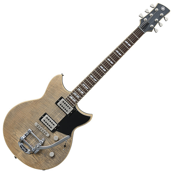 Yamaha RS720B Flame Maple Top HH Pickup Electric Guitar Ash Gray with Gig Bag (RS 720B)