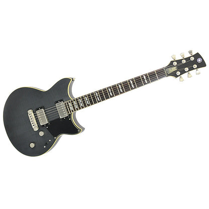 Yamaha RS620 Flame Maple Top HH Pickup Electric Guitar Burnt Charcoal with Gig Bag (RS 620)
