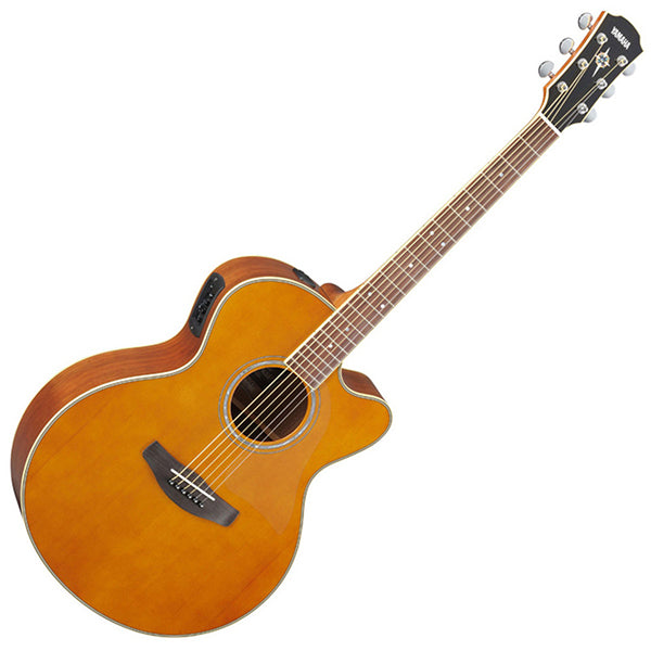 Yamaha CPX700II 41" Medium Jumbo Solid Spruce Top Acoustic Electric Guitar With Pickup Tinted (CPX700)