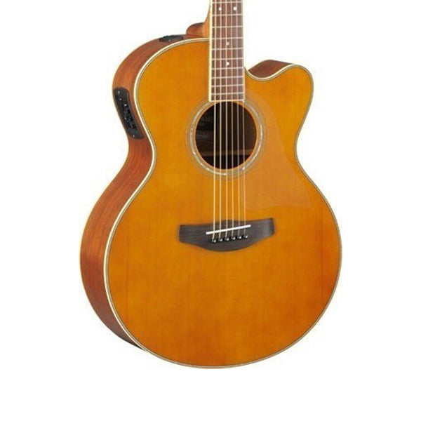 Yamaha CPX700II 41" Medium Jumbo Solid Spruce Top Acoustic Electric Guitar With Pickup Tinted (CPX700)