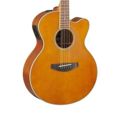 Yamaha CPX700II 41" Medium Jumbo Solid Spruce Top Acoustic Electric Guitar With Pickup Tinted (CPX700)