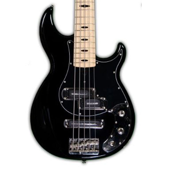 Yamaha BB2025X Alder 3P Maple 5 String Electric Bass Guitar - Black (BB 2025X)