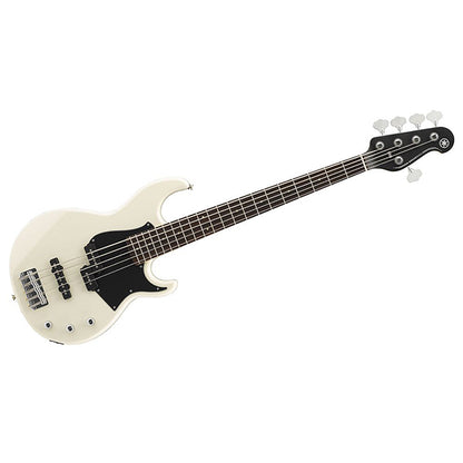 Yamaha BB235 5 String Alder SS Pickup Electric Bass Guitar Vintage White (BB 235)