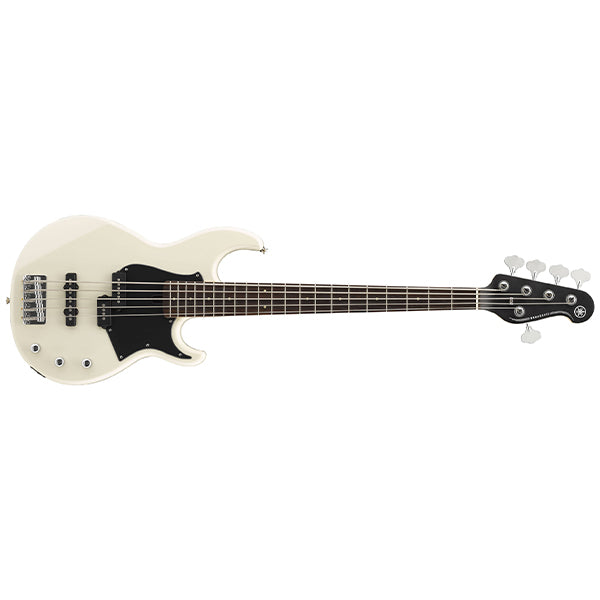 Yamaha BB235 5 String Alder SS Pickup Electric Bass Guitar Vintage White (BB 235)