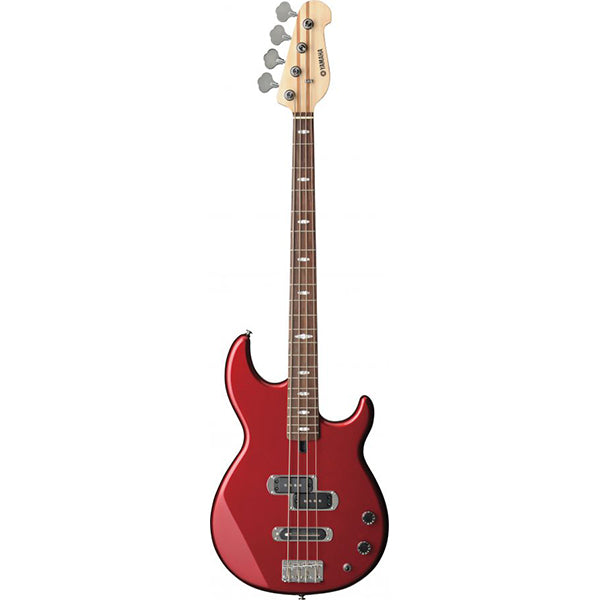 Yamaha BB424 4 String Maple SS Pickup Electric Bass Guitar - Red